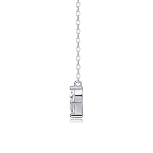 Amour Heart-Cut Solitaire Necklace