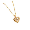 Double Layer Love Rhinestone Necklace - Viva La Plata