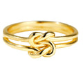 Infinite Love Knot Ring - Viva La Plata